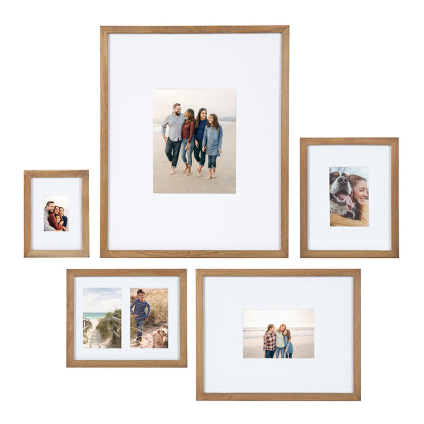 kate & laurel Gallery Wall Matted Picture Frame Set