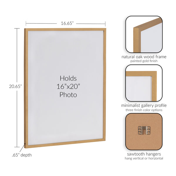 Kate & Laurel Gallery Wall Wood Photo Frame