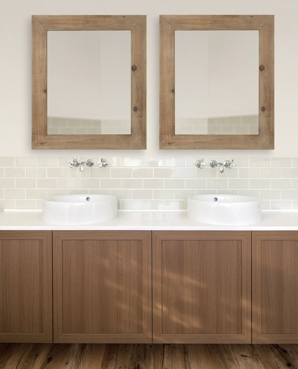 Kate & Laurel Garvey Wood Framed Wall Mirror