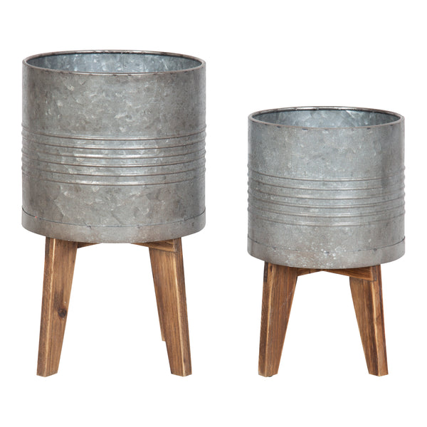 Kate & Laurel Gavri Tabletop Planter Set