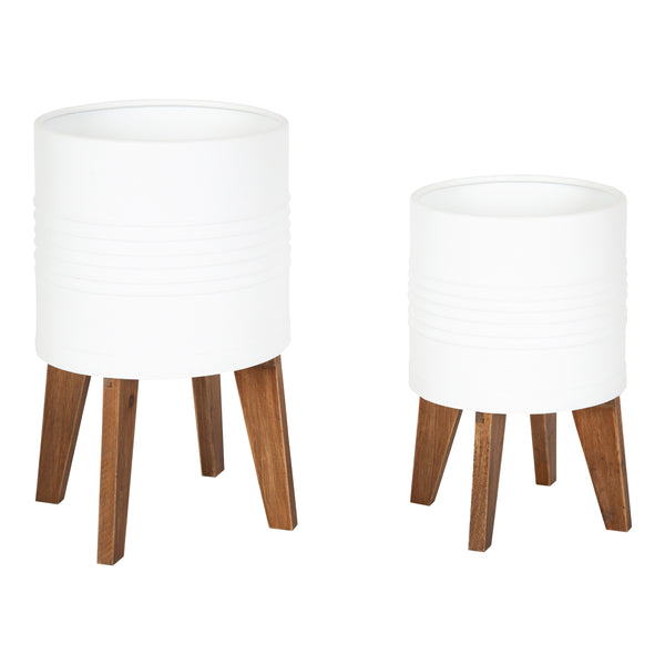 kate & laurel Gavri Tabletop Planter Set