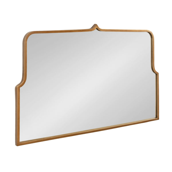 kate & laurel Gezella Scallop Arched Wall Mirror