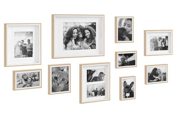 kate & laurel Gibson Wall Photo Frame Set