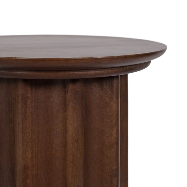 Kate & Laurel Gierson Wood Side Table