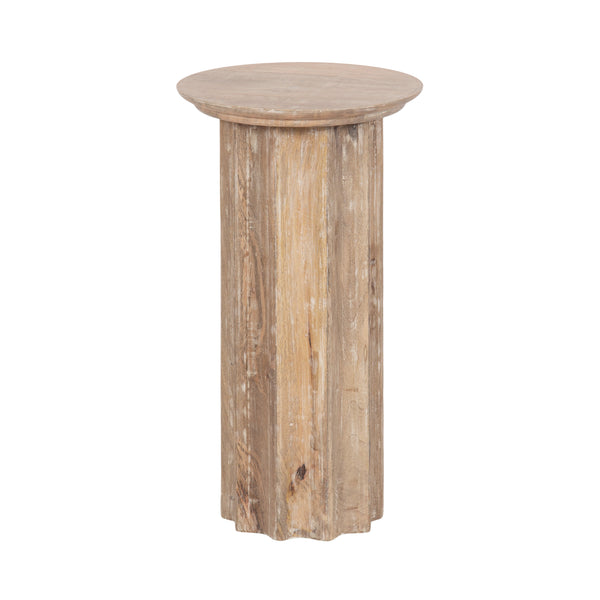 kate & laurel Gierson Wood Side Table
