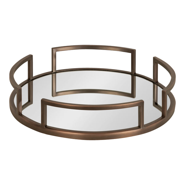 kate & laurel Gohana Decorative Metal Tray