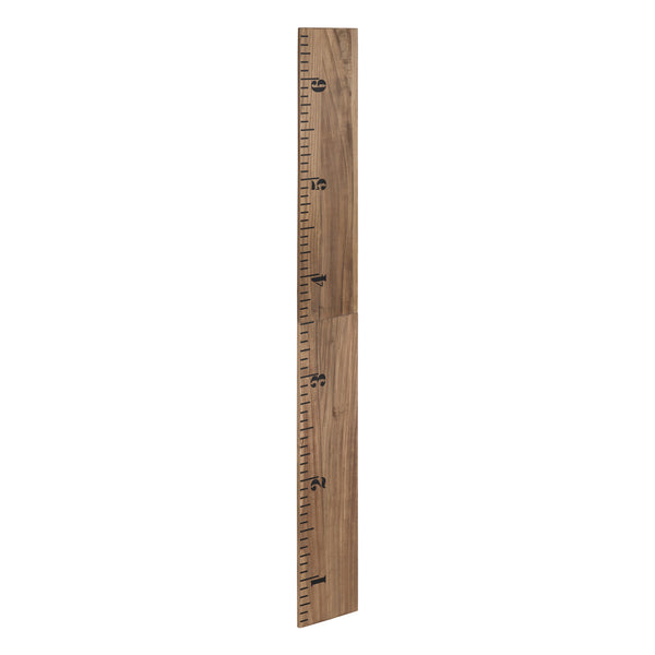 Kate & Laurel Growth Chart Wood Wall Ruler