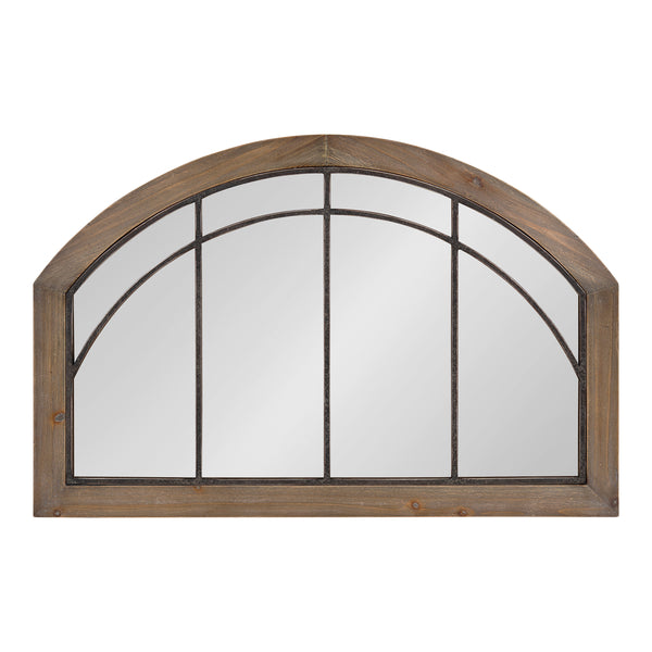 Kate & Laurel Haldron Wood Arch Mirror