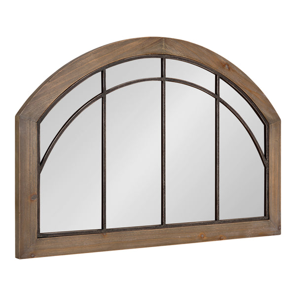Kate & Laurel Haldron Wood Arch Mirror