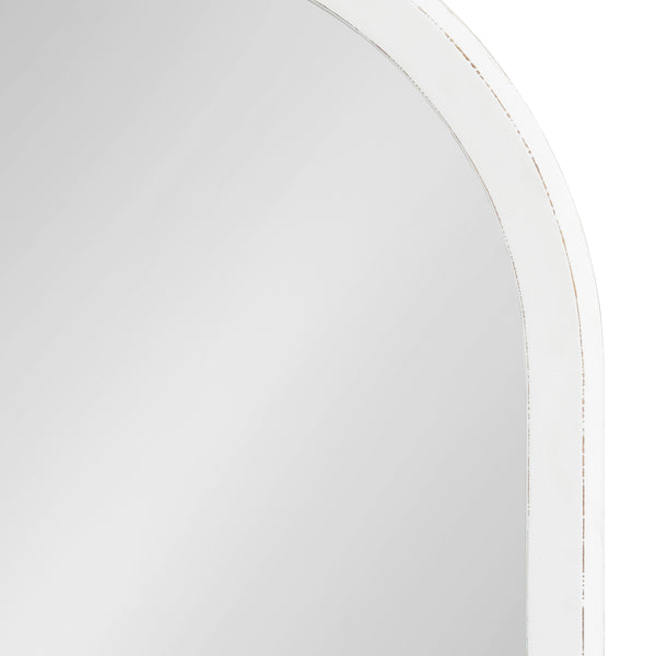 Kate & Laurel Hartman Wood Framed Arch Wall Mirror