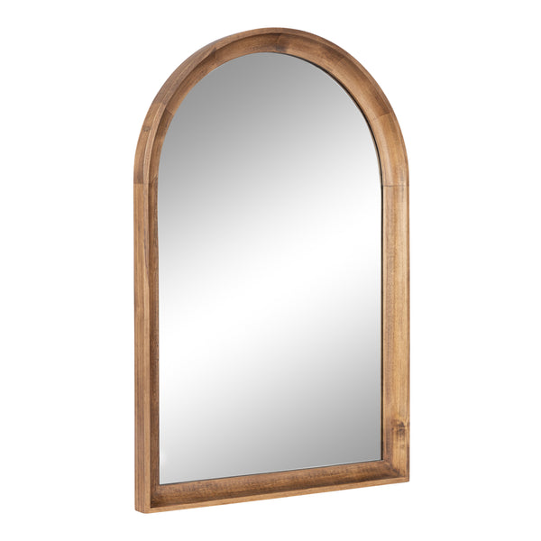Kate & Laurel Hatherleigh Arch Wood Wall Mirror