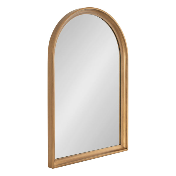 kate & laurel Hatherleigh Arch Wood Wall Mirror