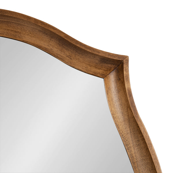 Kate & Laurel Hatherleigh Scallop Wall Mirror