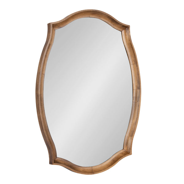 kate & laurel Hatherleigh Scallop Wall Mirror
