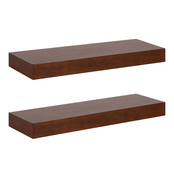 kate & laurel Havlock Wood Floating Shelves