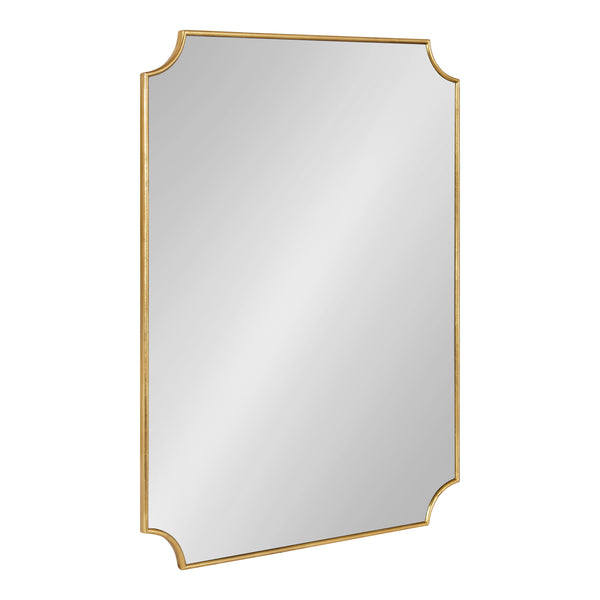 Kate & Laurel Healey Decorative Scallop Wall Mirror