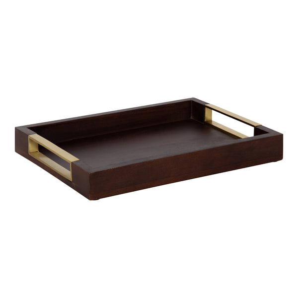 kate & laurel Heller Decorative Wood Tray
