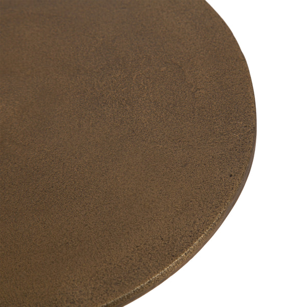 Kate & Laurel Henshall Metal Round Side Table