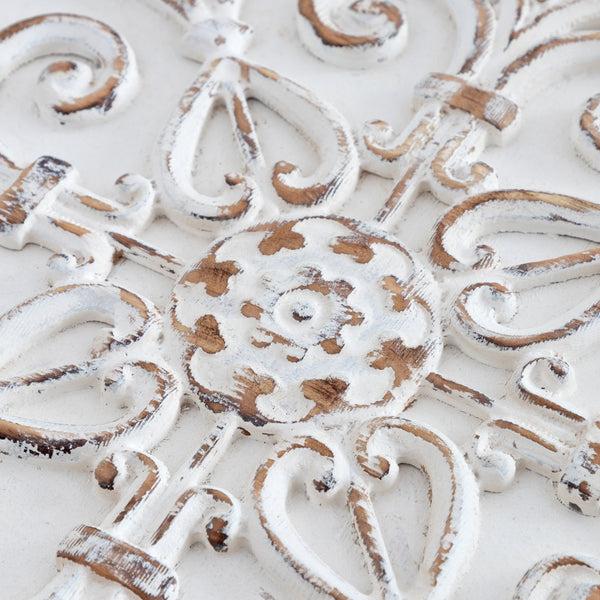 Kate & Laurel Hillrose Wood Decorative Tray