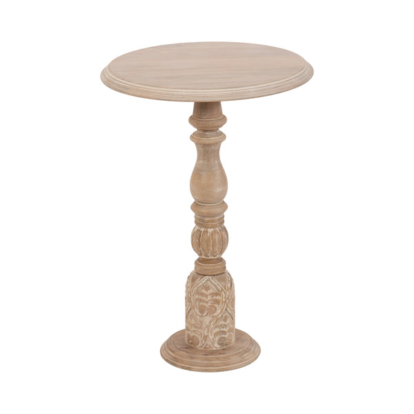 Kate & Laurel Hingham Wood Side Table