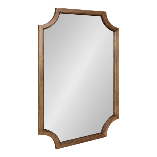 Kate & Laurel Hogan Framed Scallop Wall Mirror