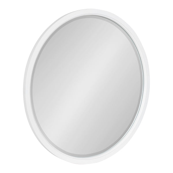 kate & laurel Hogan Round Framed Wall Mirror