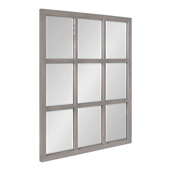 Kate & Laurel Hogan Windowpane Framed Wall Mirror