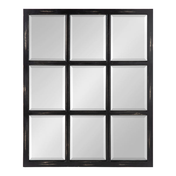 kate & laurel Hogan Windowpane Framed Wall Mirror