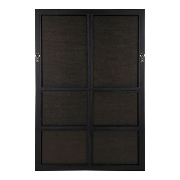 Kate & Laurel Hogan Wood Arch Wall Mirror