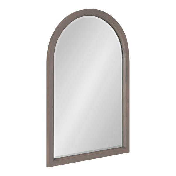 kate & laurel Hogan Wood Framed Arch Mirror