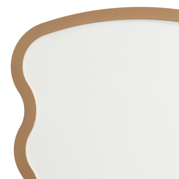 Kate & Laurel Holbrook Wavy Magnetic Dry Erase Board