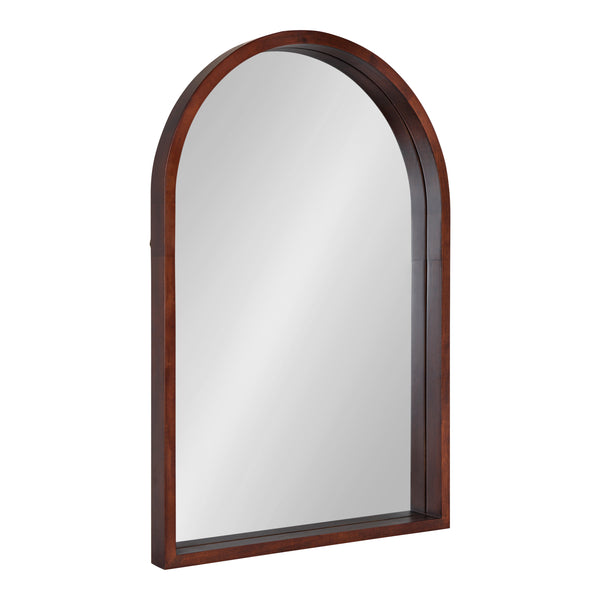 kate & laurel Hutton Wood Framed Arch Mirror