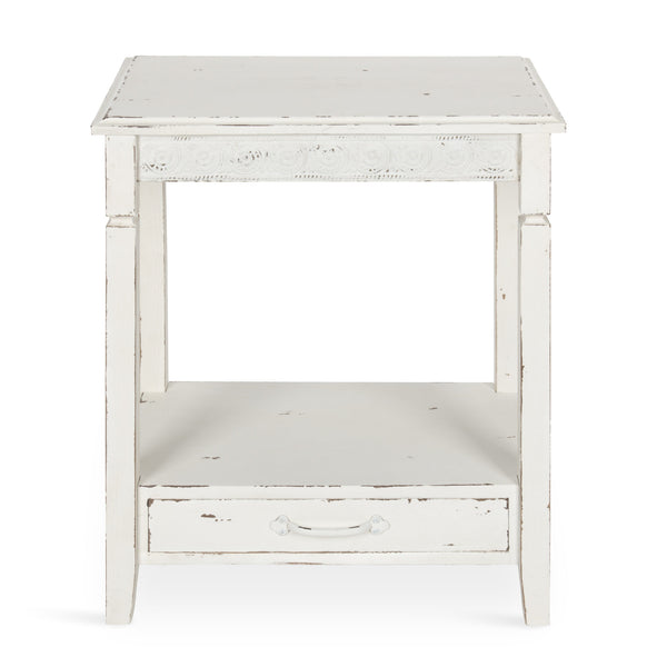 Kate & Laurel Idabelle Wood Side Table