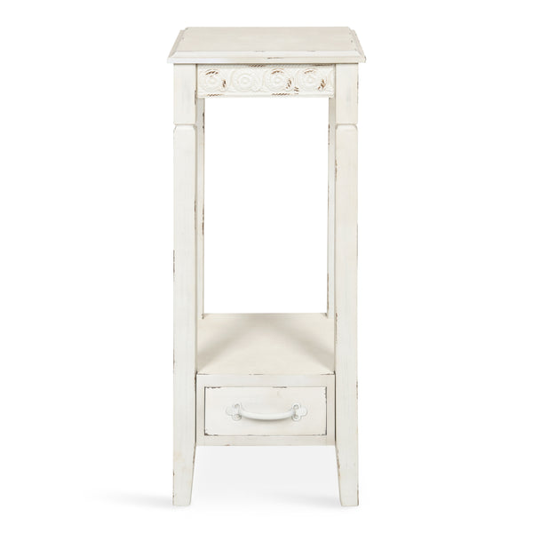 Kate & Laurel Idabelle Wood Square Accent Table