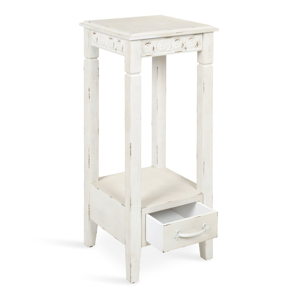 Kate & Laurel Idabelle Wood Square Accent Table