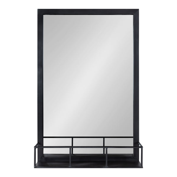Kate & Laurel Jackson Metal Frame Mirror With Shelf