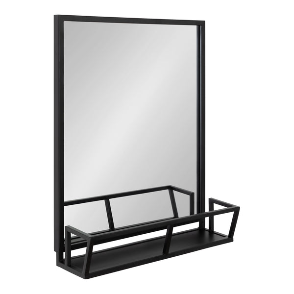 Kate & Laurel Jackson Metal Framed Mirror With Shelf