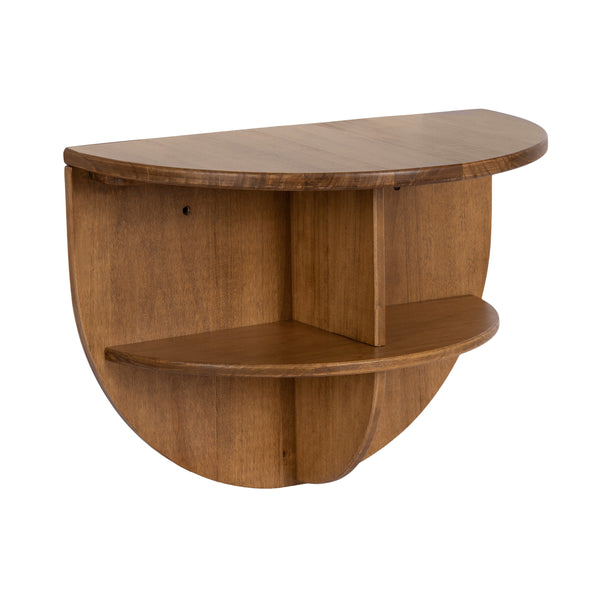 Kate & Laurel Jalla Wood Floating Side Table