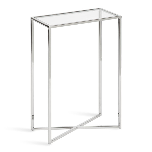 kate & laurel Jaspur Decorative Metal End Table