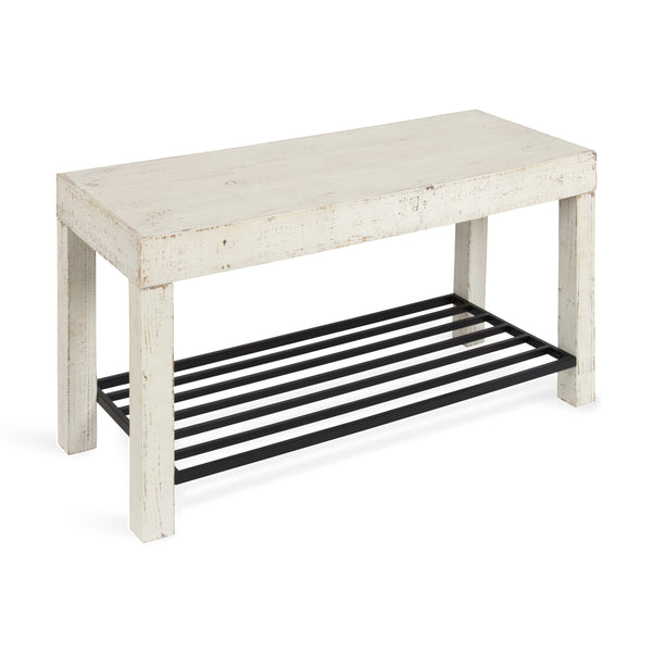 kate & laurel Jeran Entryway Bench with Shelf