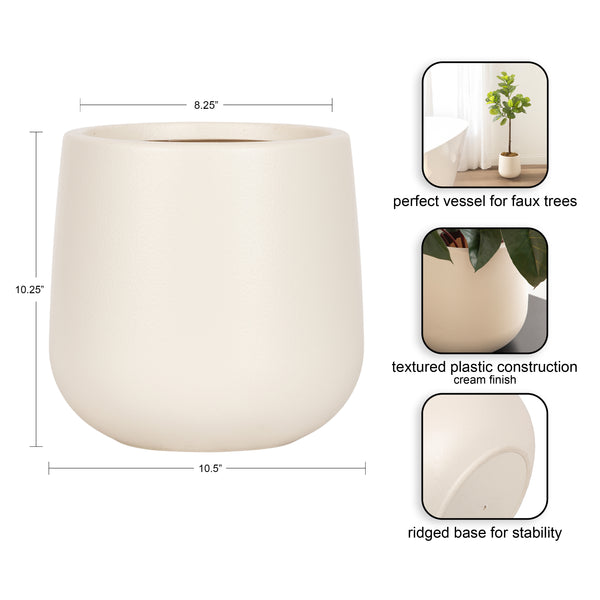 Kate & Laurel Jia Round Planter