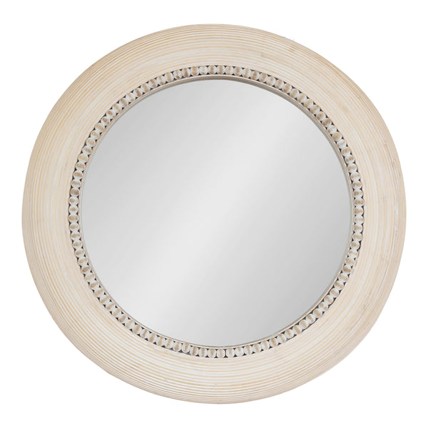 kate & laurel Jonesport Round Wall Mirror