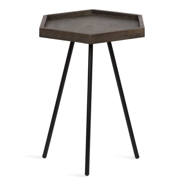 Kate & Laurel Kashvi Hexagon Side Table