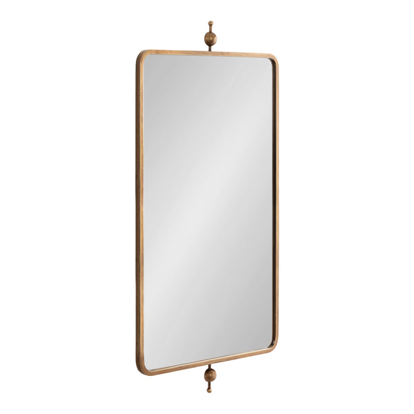 kate & laurel Kasota Metal Framed Mirror