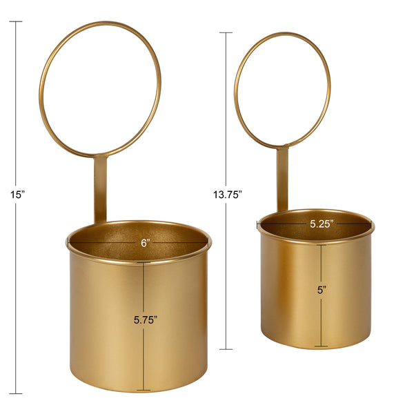 Kate & Laurel Kellet Wall Planter Set