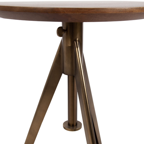 Kate & Laurel Keres Adjustable Side Table