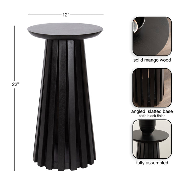 Kate & Laurel Klarc Round Drink Table