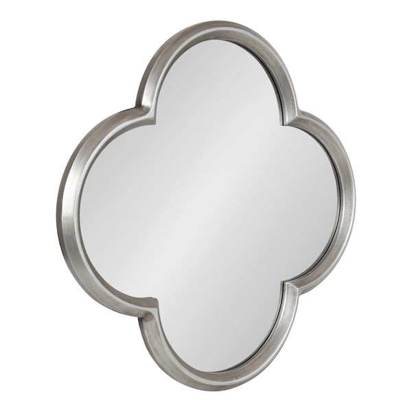 kate & laurel Krisi Scalloped Framed Wall Mirror