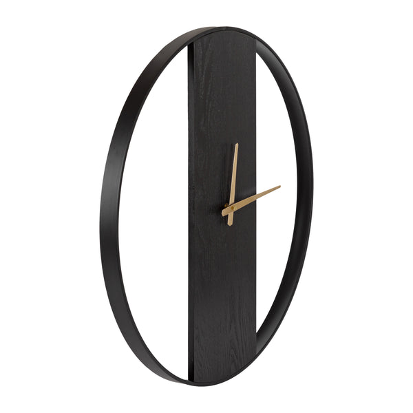 kate & laurel Ladd Round Numberless Wall Clock