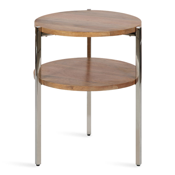kate & laurel Lamaar Round Side Table